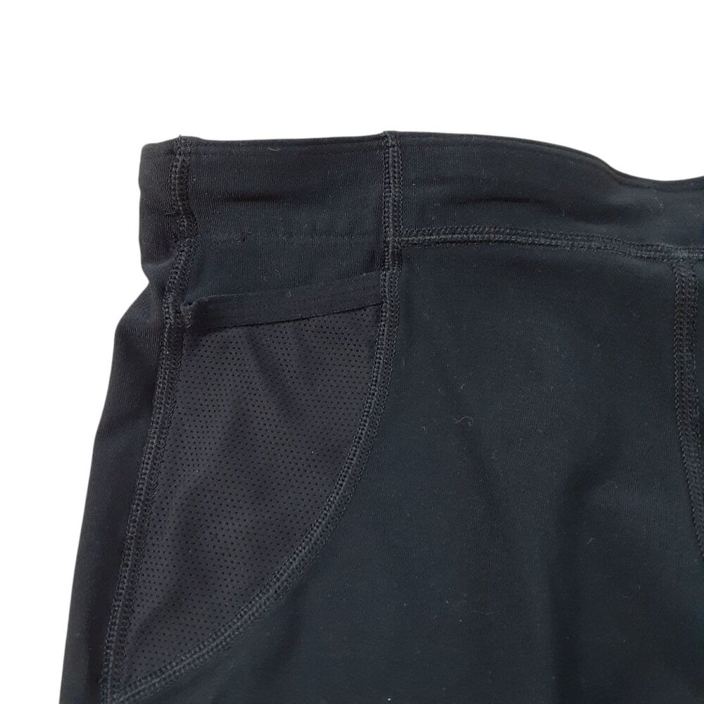 Nike Dri Fit Athletic Short Mens Size Medium Black Pull On Stretch Mid Rise - Picture 3 of 4
